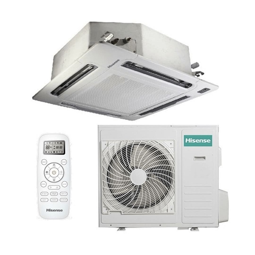 Hisense 24000 BTU Ceiling Cassette Air Conditioner AUC-24HR4SJAAUW-24H4SF Hisense 24000 BTU Ceiling Cassette Air Conditioner AUC-24HR4SJA/AUW-24H4SF